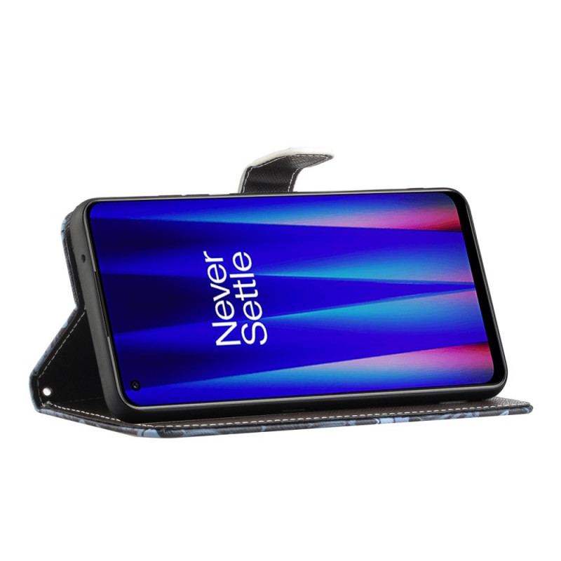 Capa Flip Para OnePlus Nord CE 2 5G Deus Tigre