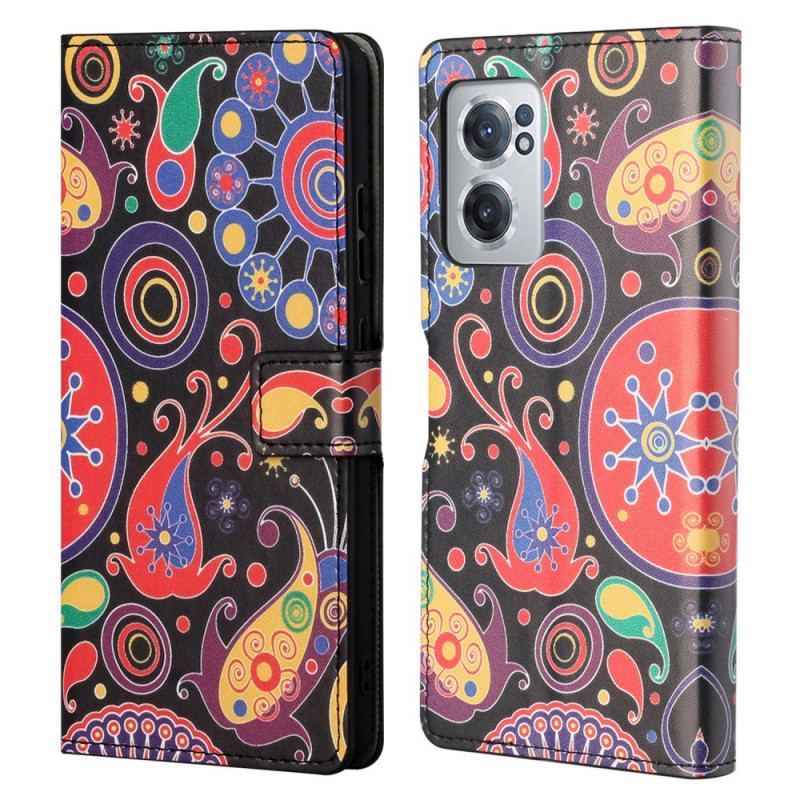 Capa Flip Para OnePlus Nord CE 2 5G Psicodelia