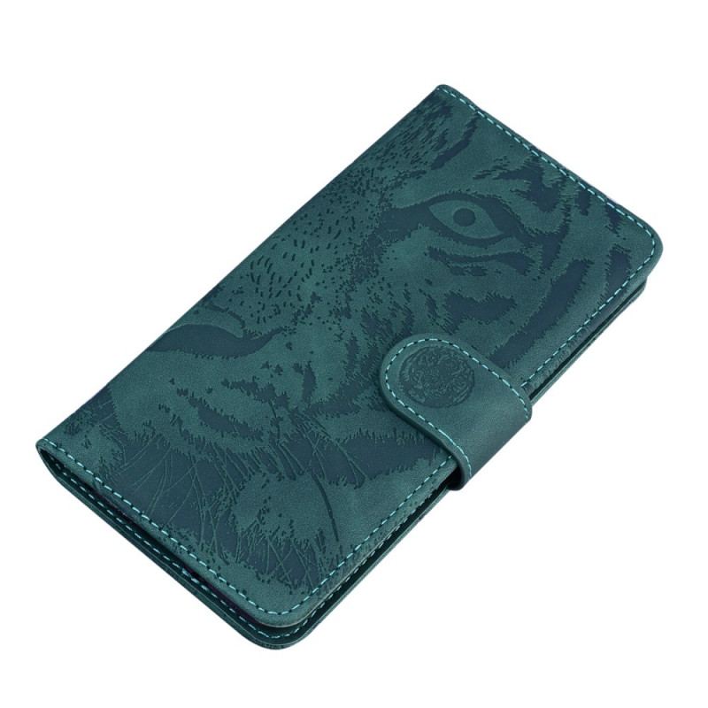 Capa Flip Para OnePlus Nord CE 2 5G Tigre Camuflado