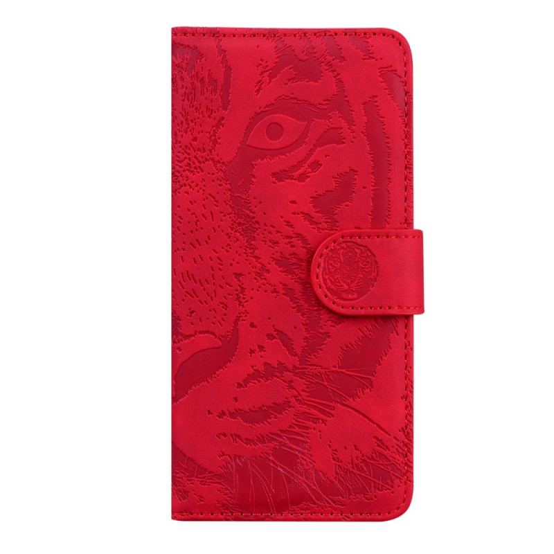 Capa Flip Para OnePlus Nord CE 2 5G Tigre Camuflado