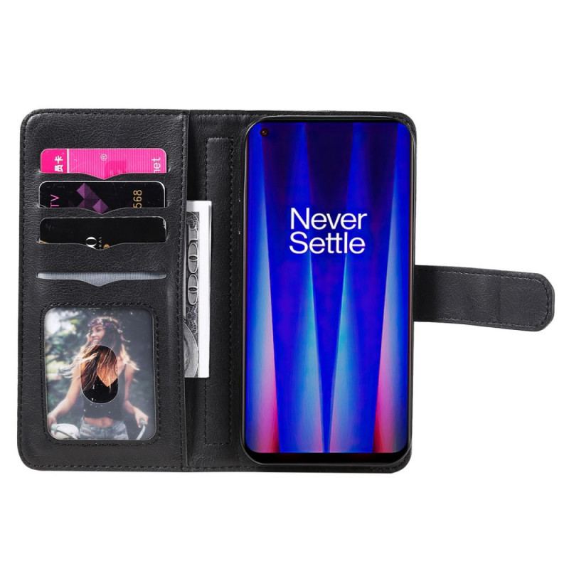 Capa Flip Para OnePlus Nord CE 2 5G Capa Tipo Carteira Carteira