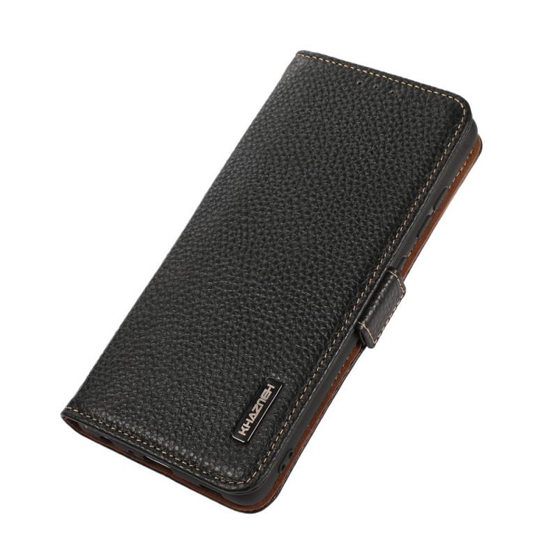 Capa Folio Para OnePlus Nord CE 2 5G Couro Lichia Kazneh