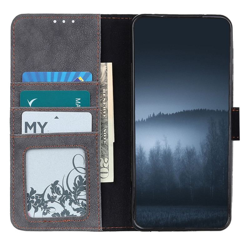 Capa Folio Para OnePlus Nord CE 2 5G Retro Kazneh