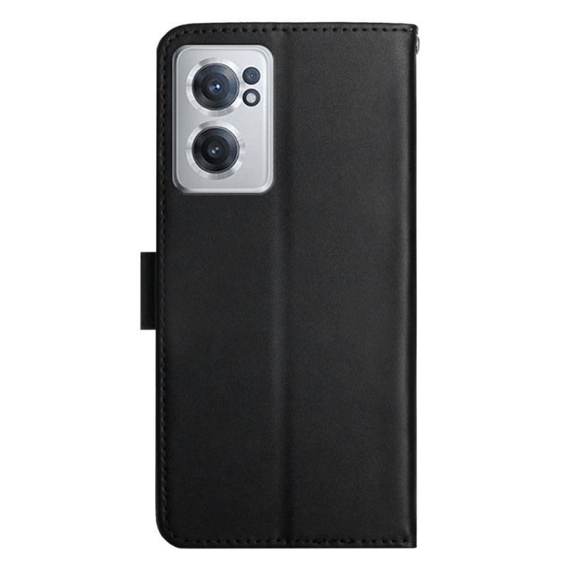 Capa Folio Para OnePlus Nord CE 2 5G Textura Nappa