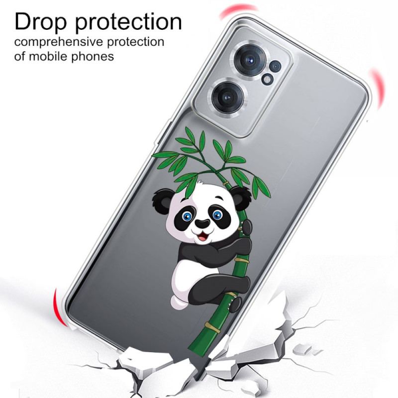 Capa Para OnePlus Nord CE 2 5G Agarrando O Panda