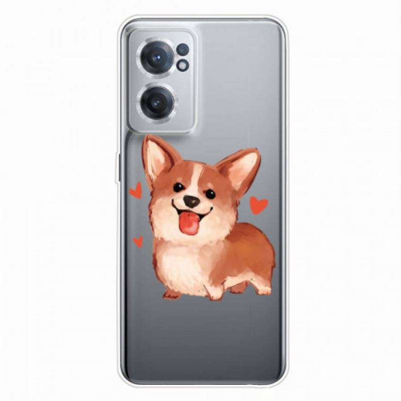 Capa Para OnePlus Nord CE 2 5G Cachorrinho Alegre