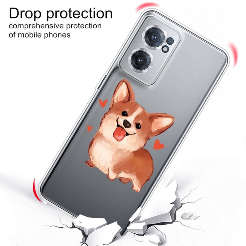 Capa Para OnePlus Nord CE 2 5G Cachorrinho Alegre