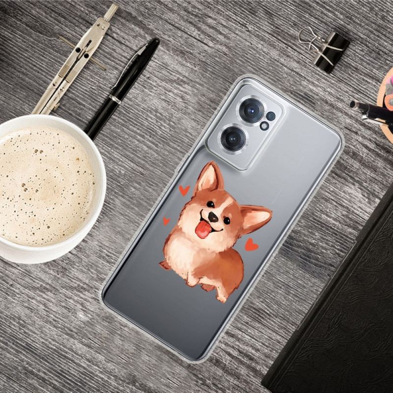 Capa Para OnePlus Nord CE 2 5G Cachorrinho Alegre