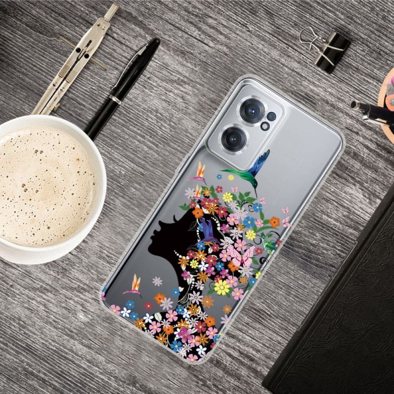 Capa Para OnePlus Nord CE 2 5G Coroa De Flores