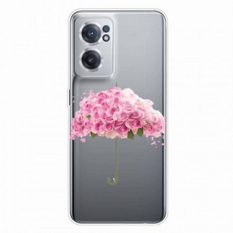 Capa Para OnePlus Nord CE 2 5G Coroa De Rosas