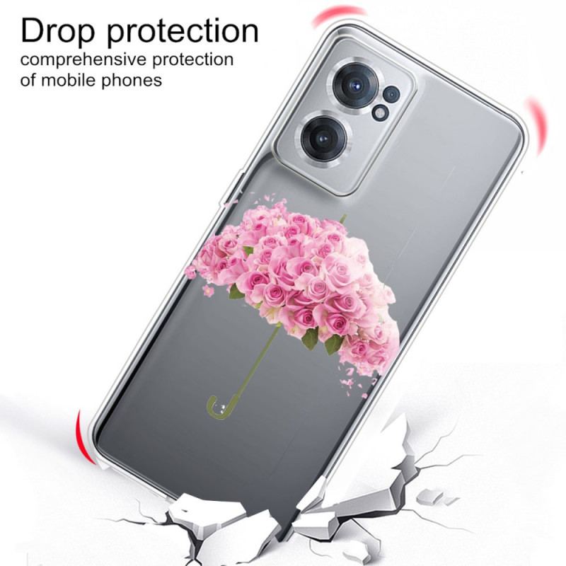 Capa Para OnePlus Nord CE 2 5G Coroa De Rosas