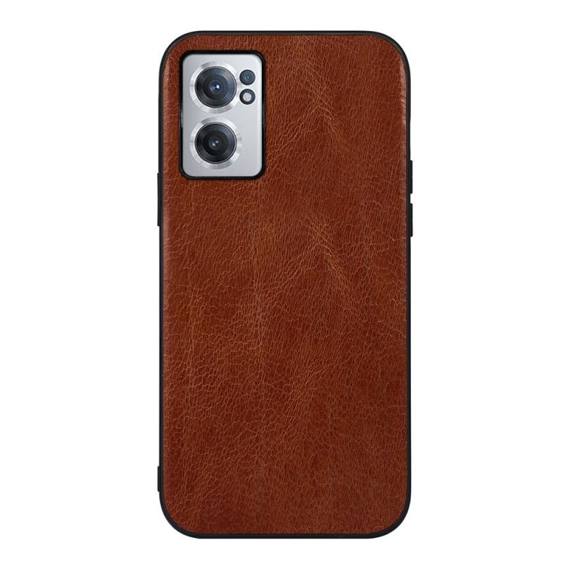 Capa Para OnePlus Nord CE 2 5G Couro Legitimo