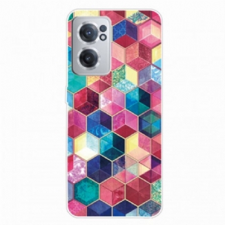 Capa Para OnePlus Nord CE 2 5G Cubos Multicoloridos