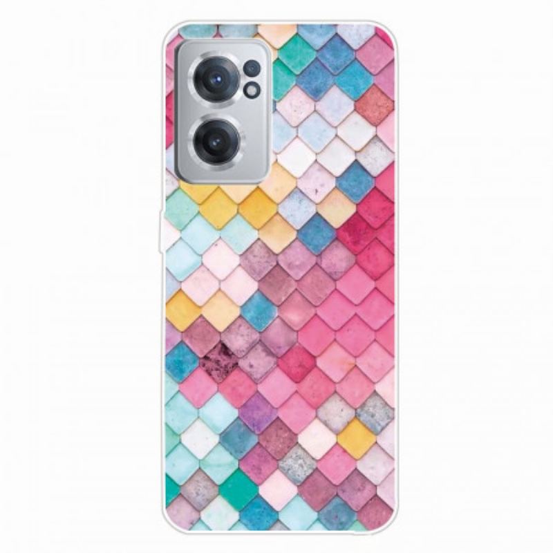 Capa Para OnePlus Nord CE 2 5G Cubos Neon