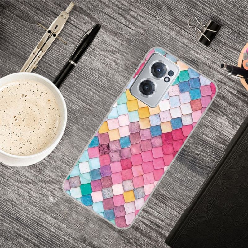 Capa Para OnePlus Nord CE 2 5G Cubos Neon