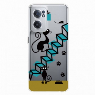 Capa Para OnePlus Nord CE 2 5G Escada De Gato