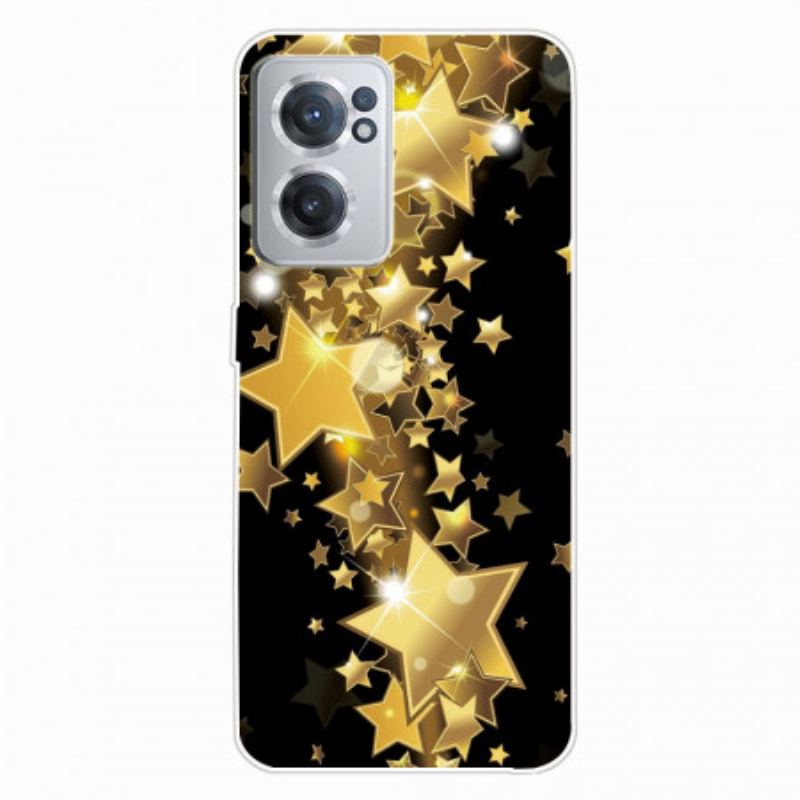 Capa Para OnePlus Nord CE 2 5G Estrelas Cadentes