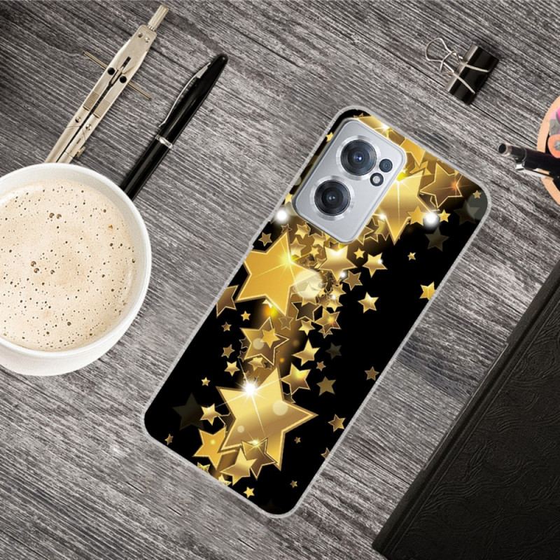 Capa Para OnePlus Nord CE 2 5G Estrelas Cadentes