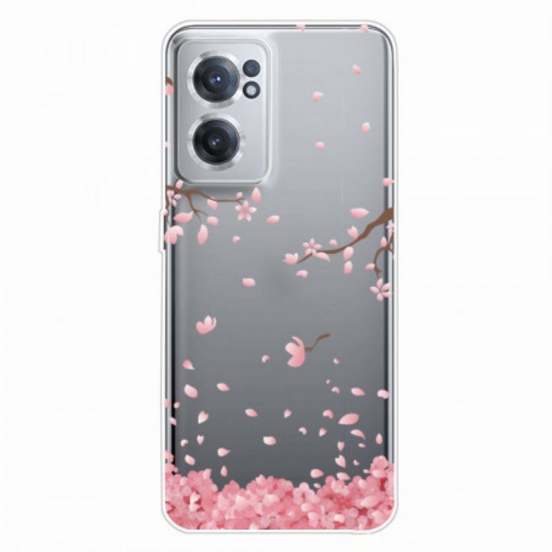 Capa Para OnePlus Nord CE 2 5G Flor De Cerejeira