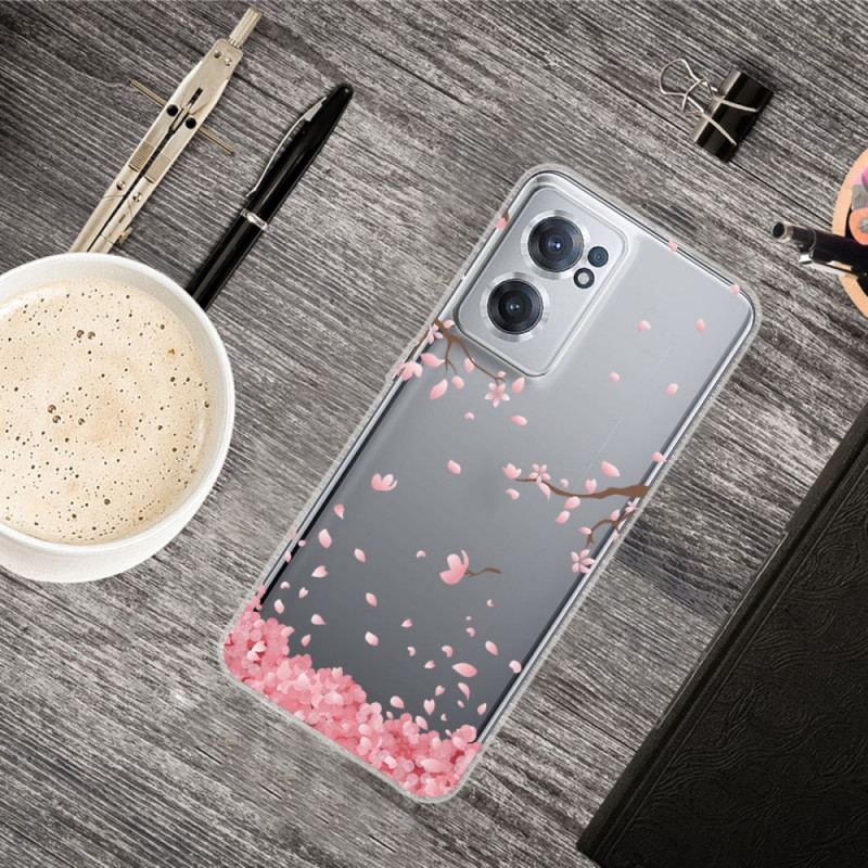 Capa Para OnePlus Nord CE 2 5G Flor De Cerejeira