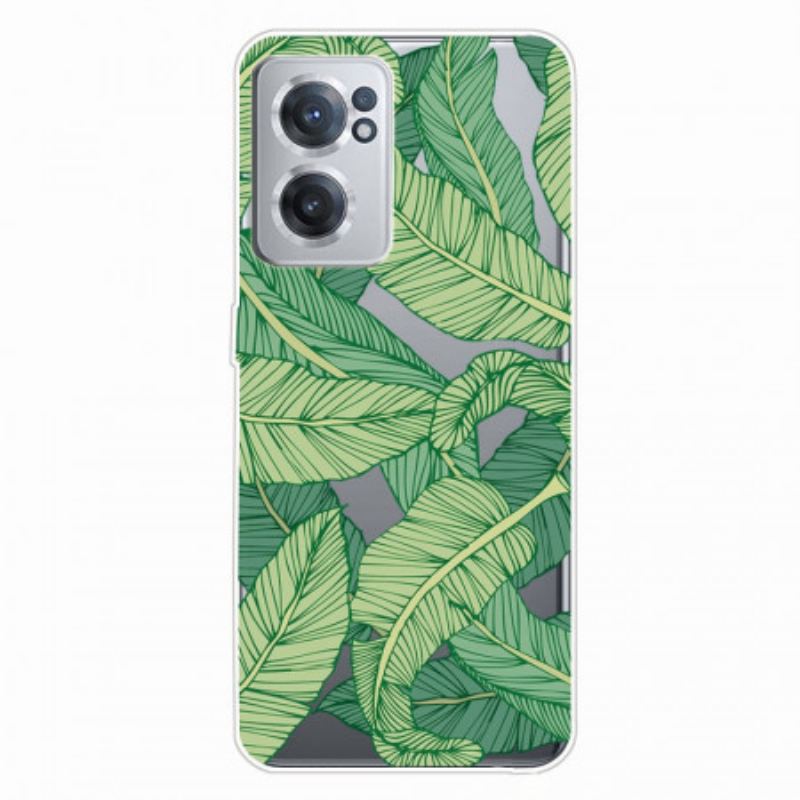 Capa Para OnePlus Nord CE 2 5G Folhas De Bananeira