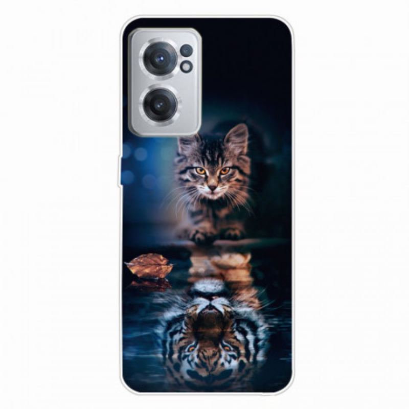 Capa Para OnePlus Nord CE 2 5G Futuro Rei Da Selva