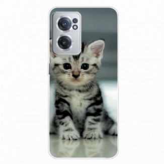 Capa Para OnePlus Nord CE 2 5G Gatinho Tímido