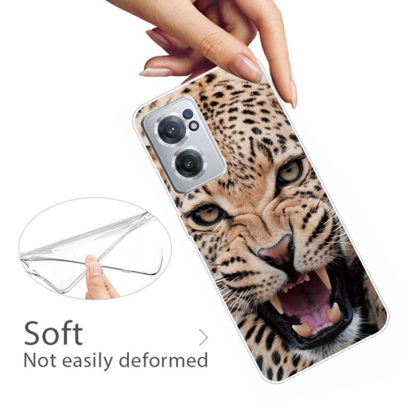 Capa Para OnePlus Nord CE 2 5G Leopardo Agressivo