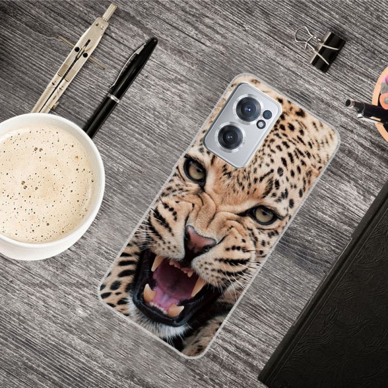 Capa Para OnePlus Nord CE 2 5G Leopardo Agressivo