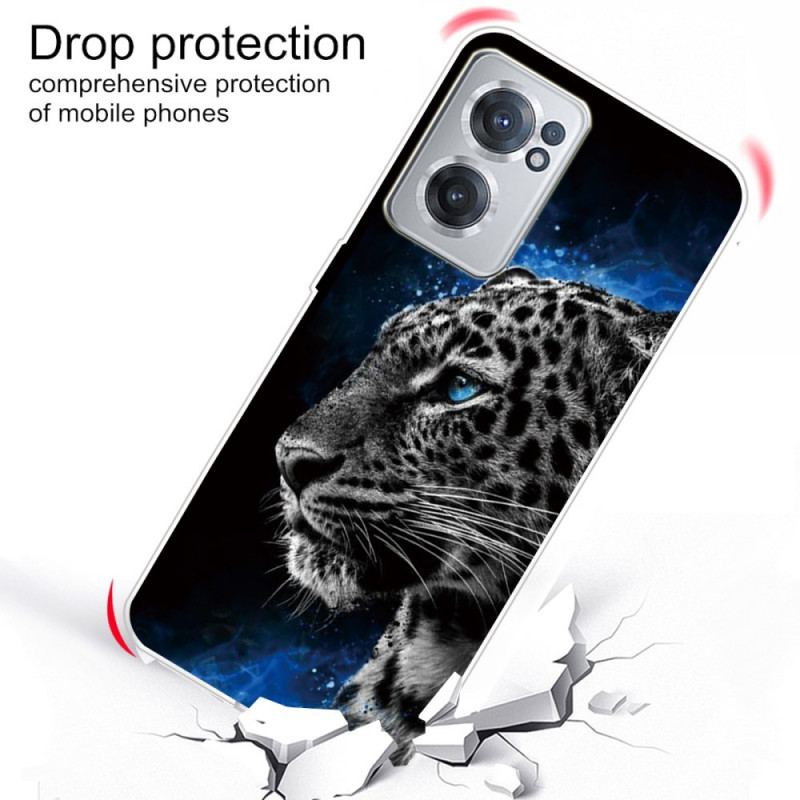 Capa Para OnePlus Nord CE 2 5G Leopardo Noturno