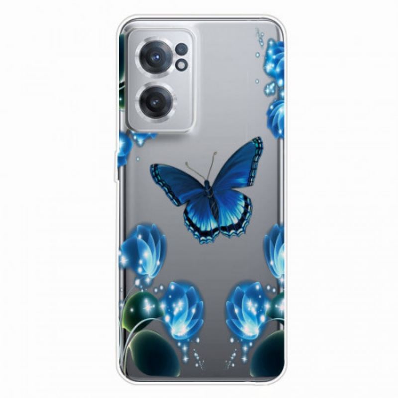 Capa Para OnePlus Nord CE 2 5G Líder Borboleta