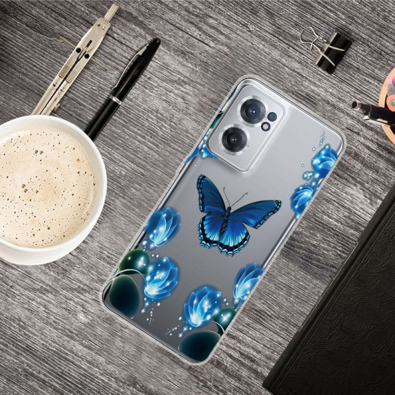 Capa Para OnePlus Nord CE 2 5G Líder Borboleta