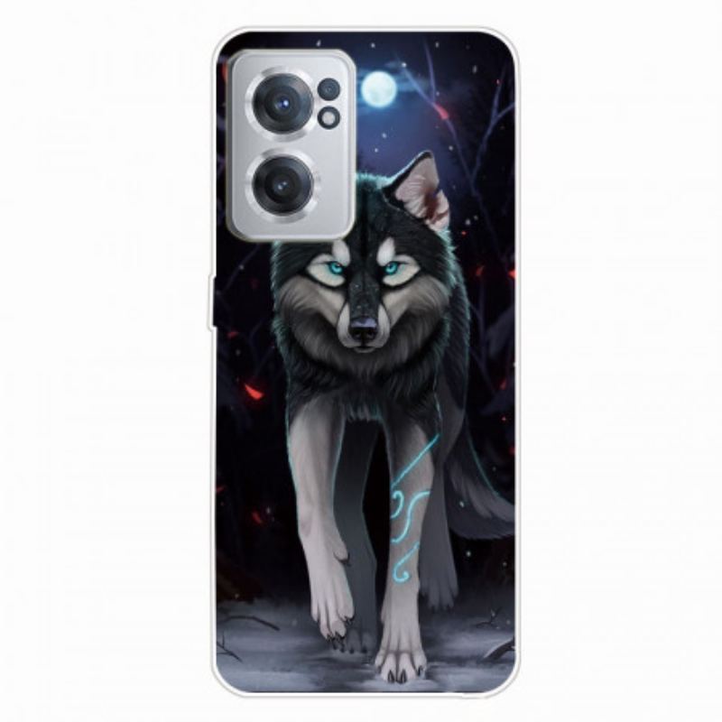 Capa Para OnePlus Nord CE 2 5G Lobo Predador