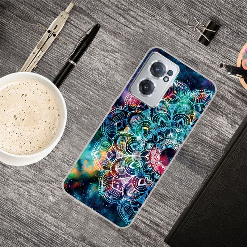 Capa Para OnePlus Nord CE 2 5G Mandala Psicodélica