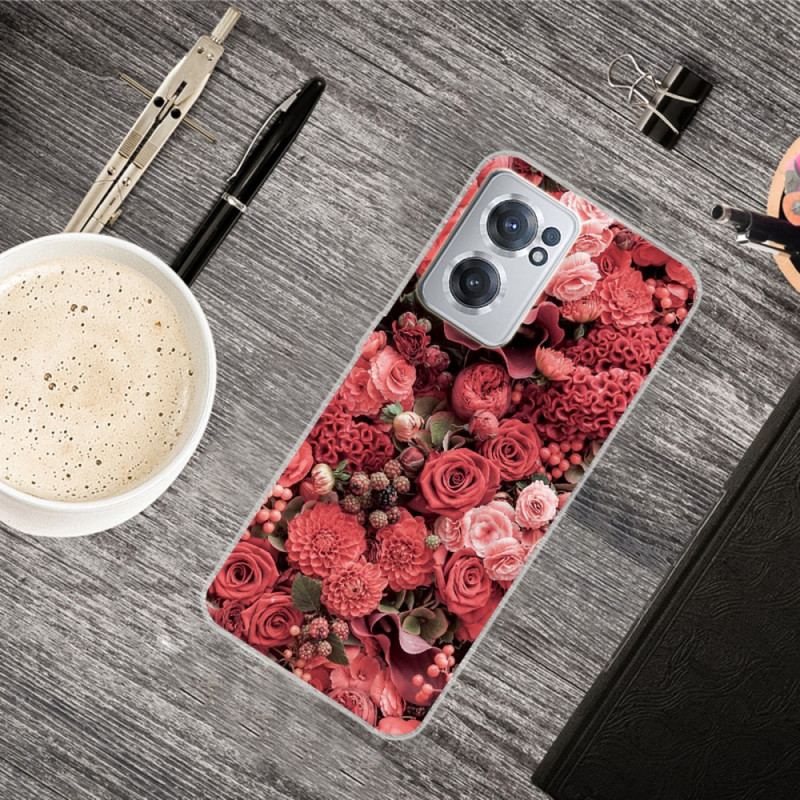 Capa Para OnePlus Nord CE 2 5G Mercador De Rosas