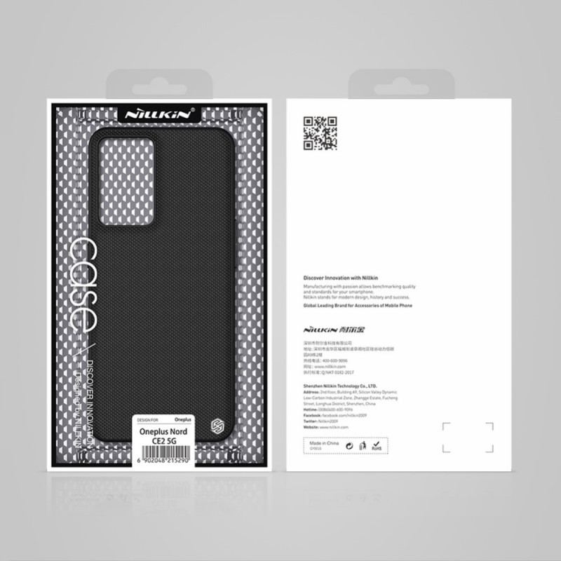 Capa Para OnePlus Nord CE 2 5G Nillkin Fibra De Carbono