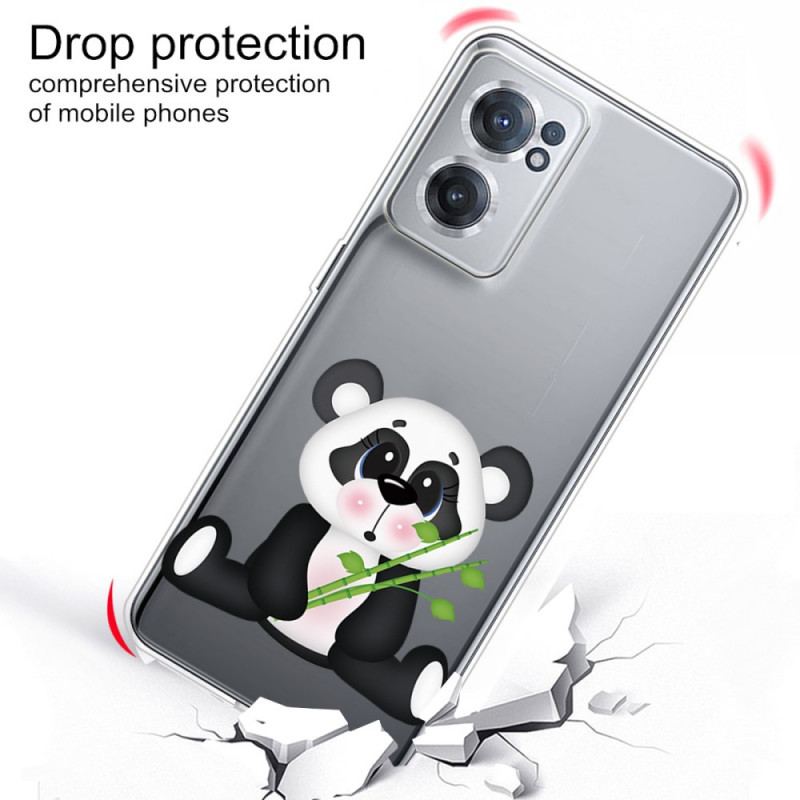 Capa Para OnePlus Nord CE 2 5G Panda Romântico