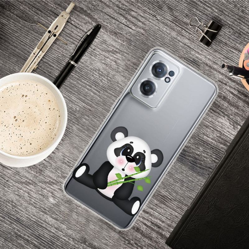 Capa Para OnePlus Nord CE 2 5G Panda Romântico