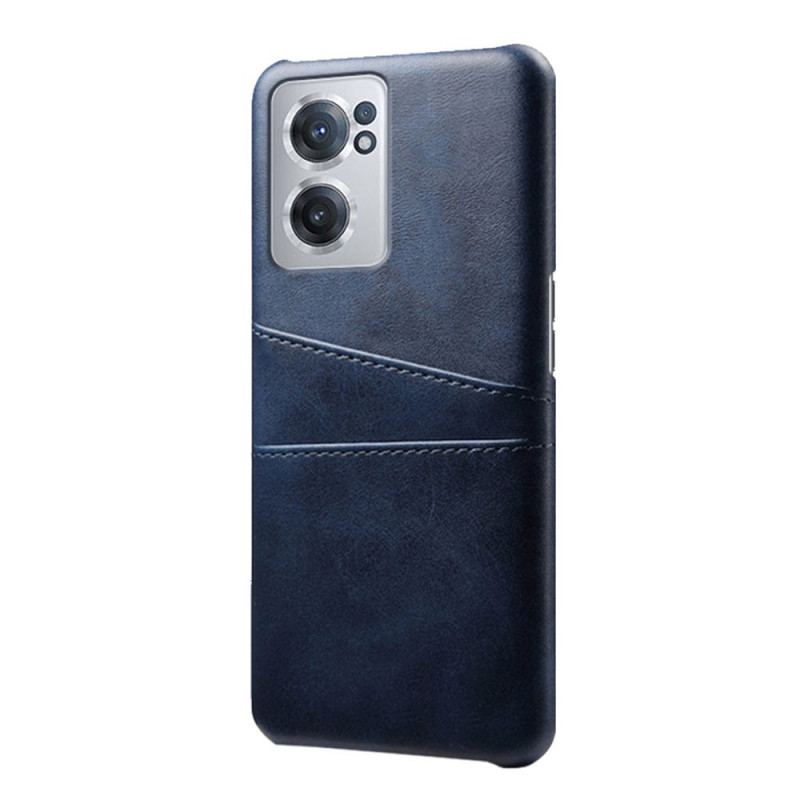 Capa Para OnePlus Nord CE 2 5G Porta-cartões Cortados Em Matriz