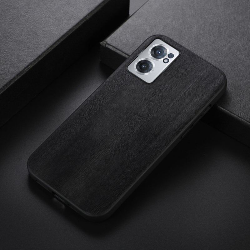 Capa Para OnePlus Nord CE 2 5G Textura De Couro