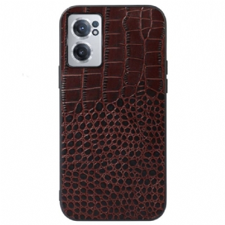 Capa Para OnePlus Nord CE 2 5G Textura De Crocodilo