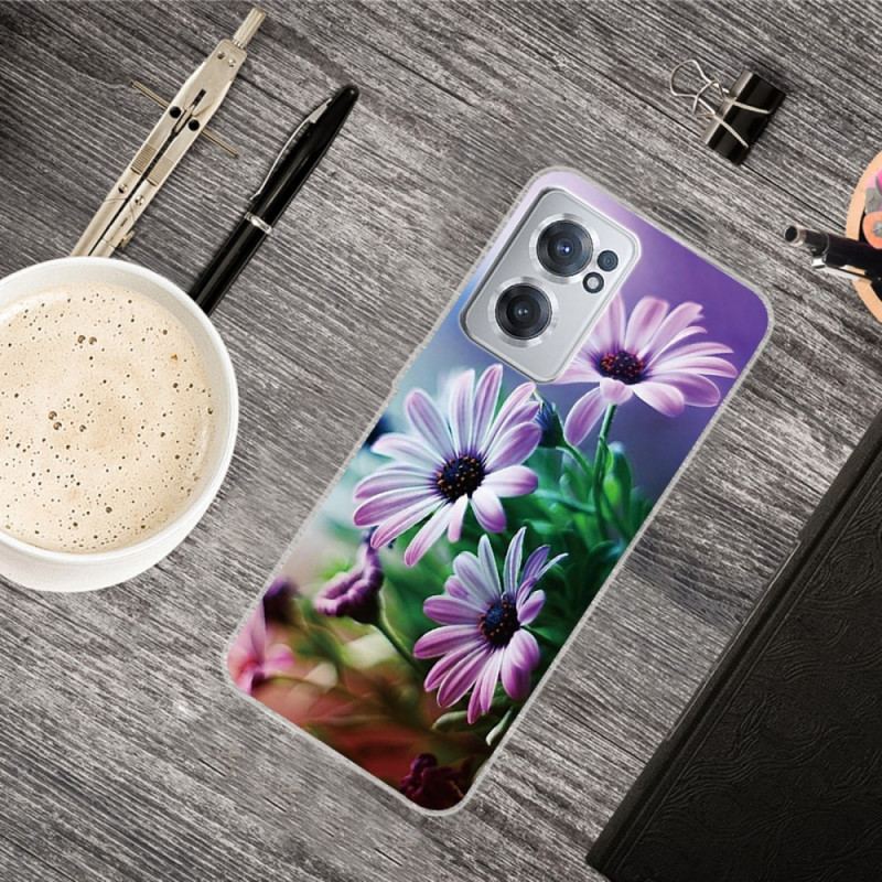 Capa Para OnePlus Nord CE 2 5G Violetas Da Primavera