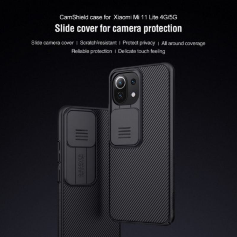 Capa De Celular Para Xiaomi Mi 11 Lite 4G / 5G / 5G NE Camshield Nillkin