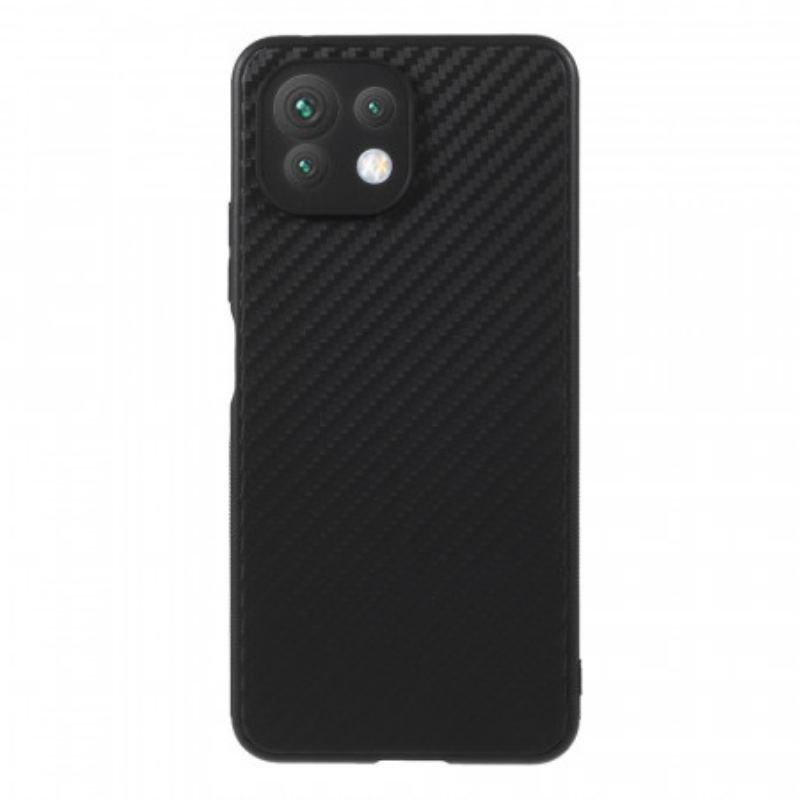 Capa De Celular Para Xiaomi Mi 11 Lite 4G / 5G / 5G NE Fibra De Carbono