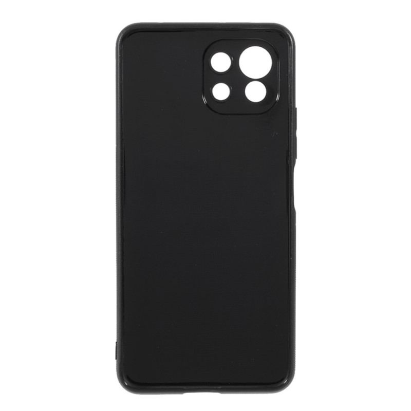 Capa De Celular Para Xiaomi Mi 11 Lite 4G / 5G / 5G NE Fibra De Carbono