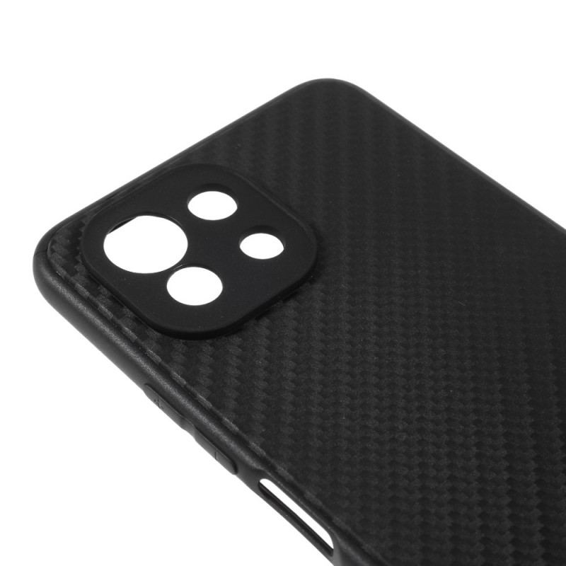 Capa De Celular Para Xiaomi Mi 11 Lite 4G / 5G / 5G NE Fibra De Carbono