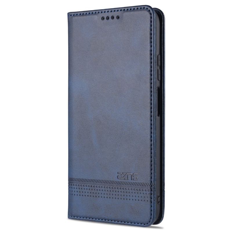 Capa De Celular Para Xiaomi Mi 11 Lite 4G / 5G / 5G NE Flip Estilo De Couro Azns