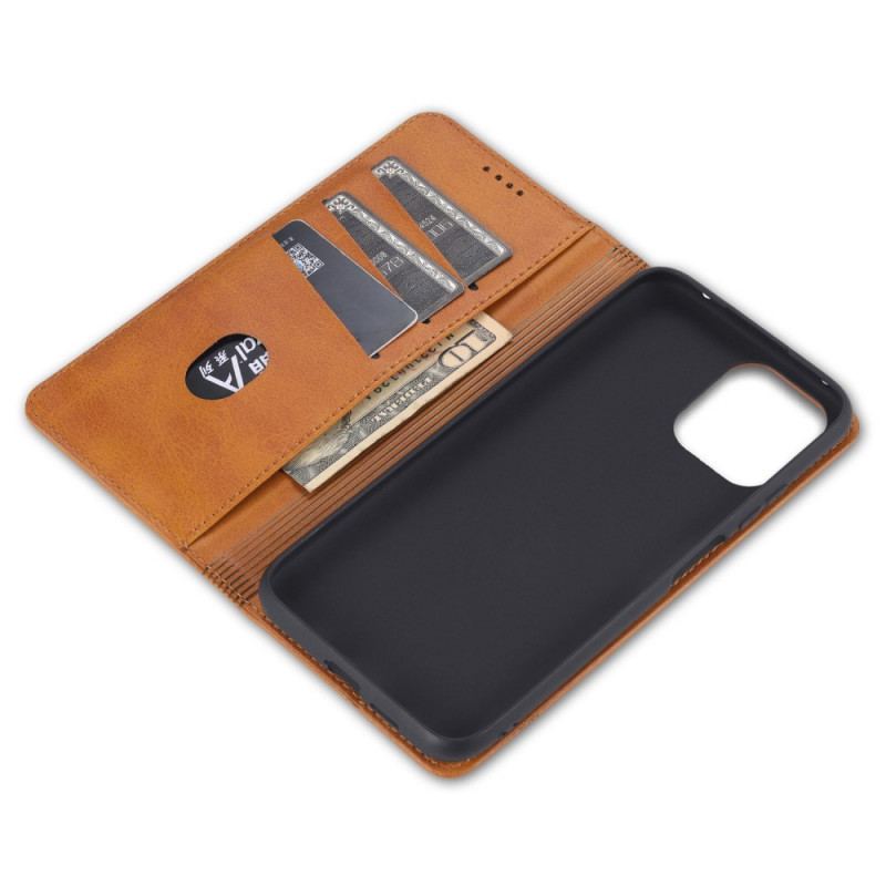 Capa De Celular Para Xiaomi Mi 11 Lite 4G / 5G / 5G NE Flip Estilo De Couro Azns