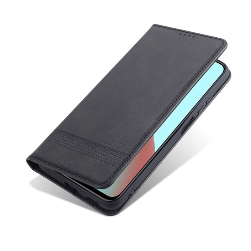 Capa De Celular Para Xiaomi Mi 11 Lite 4G / 5G / 5G NE Flip Estilo De Couro Azns