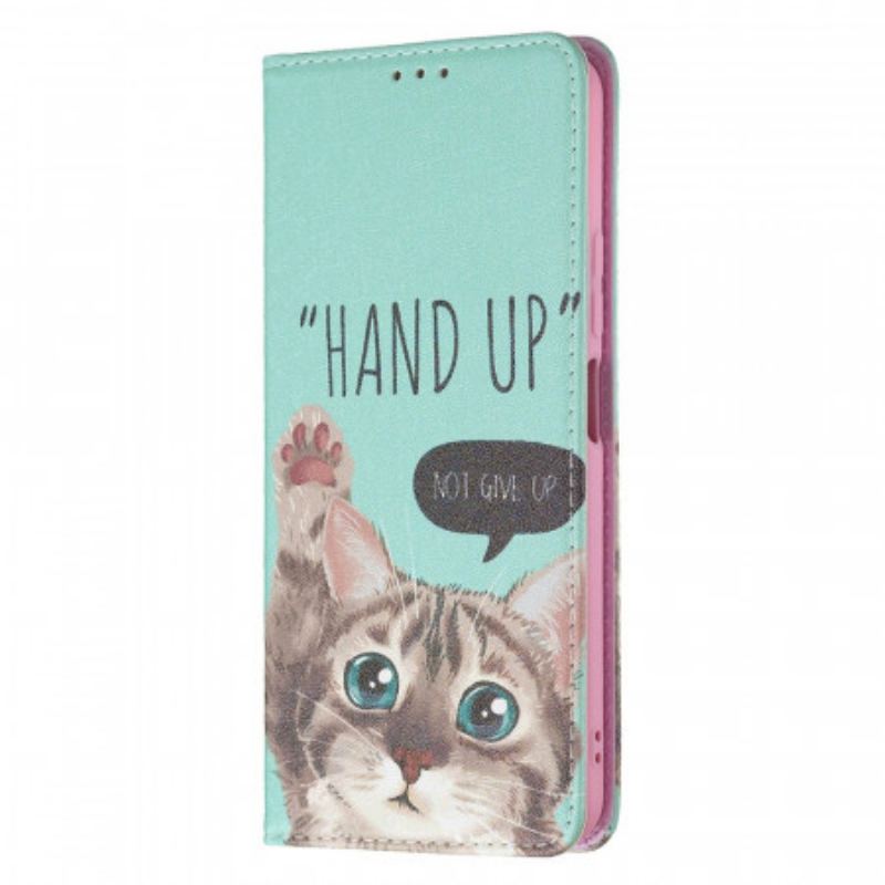 Capa De Celular Para Xiaomi Mi 11 Lite 4G / 5G / 5G NE Flip Hand-up